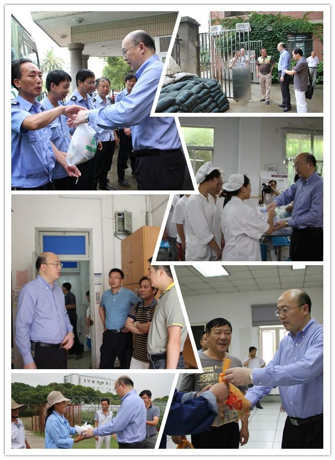 校向导徐旭慰问暑期坚守岗位的教职员工-永信贵宾会217