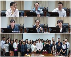 汪敏副校长到国际交流学院座谈-永信贵宾会217