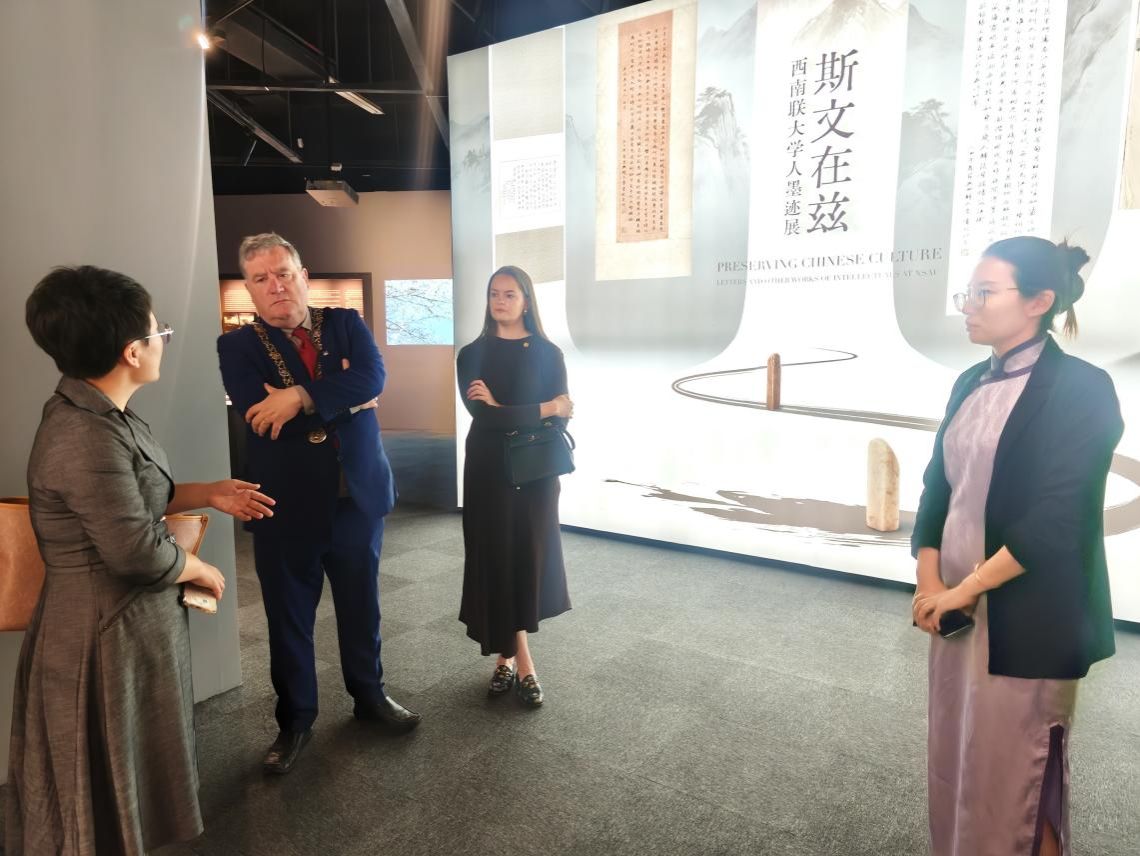 爱尔兰科克市市长会见永信贵宾会217 共庆友城结好20周年-永信贵宾会217