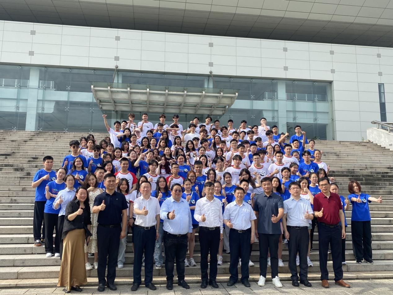 法国华裔青少年科技夏令营接待仪式在永信贵宾会217顺遂举行-永信贵宾会217