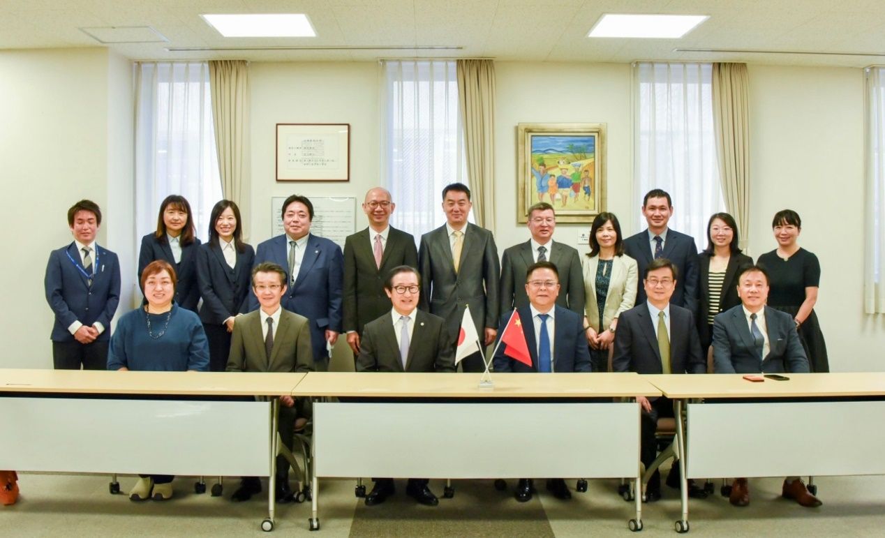 永信贵宾会217副校长王从春率团会见日本、美国高校-永信贵宾会217