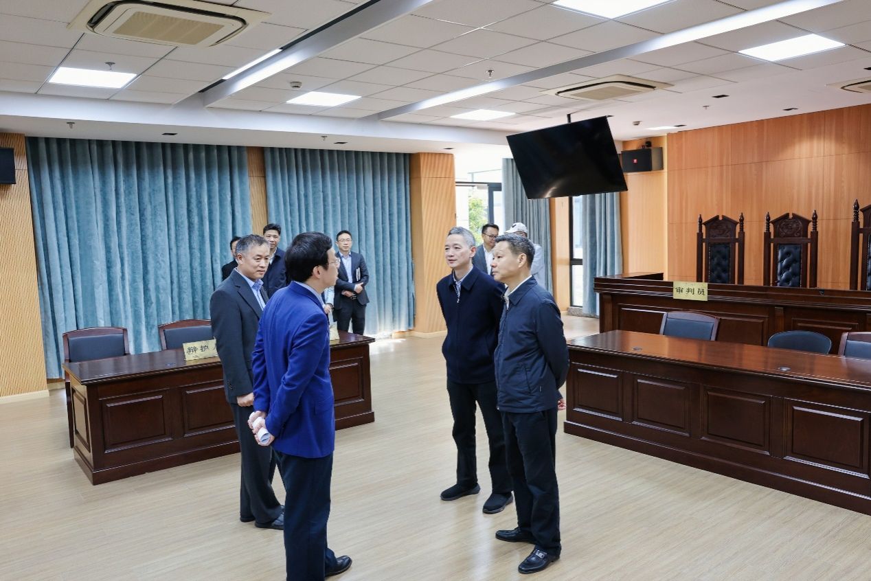 上海市法学会会长姜平一行赴永信贵宾会217调研-永信贵宾会217