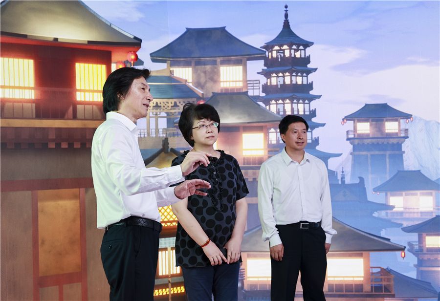 教育部副部长翁铁慧一行旅行永信贵宾会217上海影戏学院2024届结业展演季-永信贵宾会217