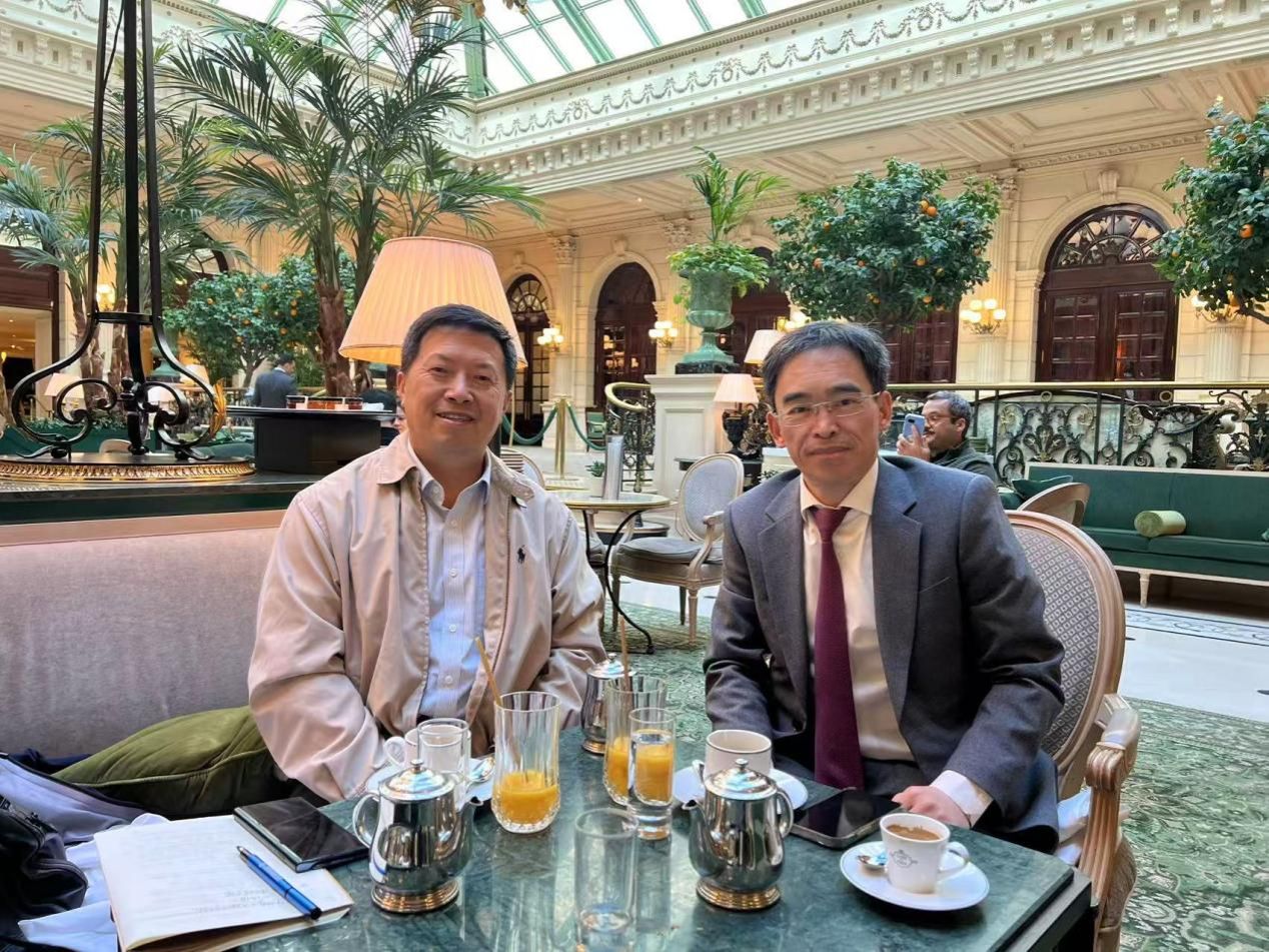 永信贵宾会217校长刘昌胜率团会见法国、英国、日本-永信贵宾会217