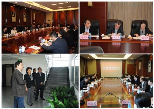 国家外国专家局及上海市外国专家局向导来我校调研座谈-永信贵宾会217