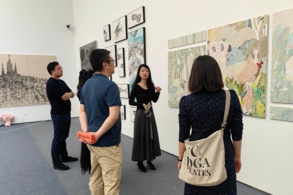 民进永信贵宾会217委员会旅行美术学院结业作品展-永信贵宾会217