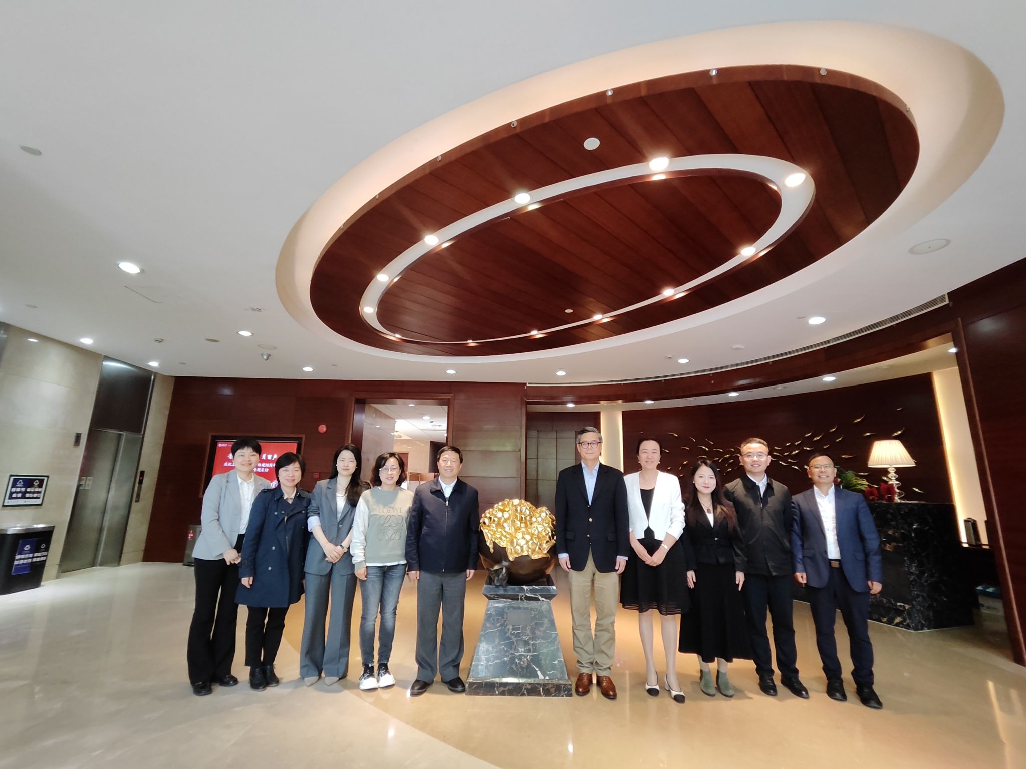 校向导会见新青年全球胜任力作育项目专家组马燕生一行-永信贵宾会217