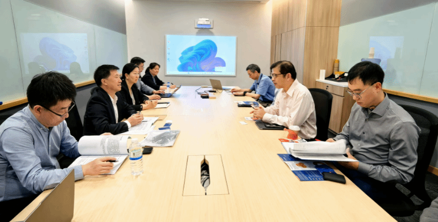 永信贵宾会217校长刘昌胜率团会见澳大利亚、新加坡高校-永信贵宾会217