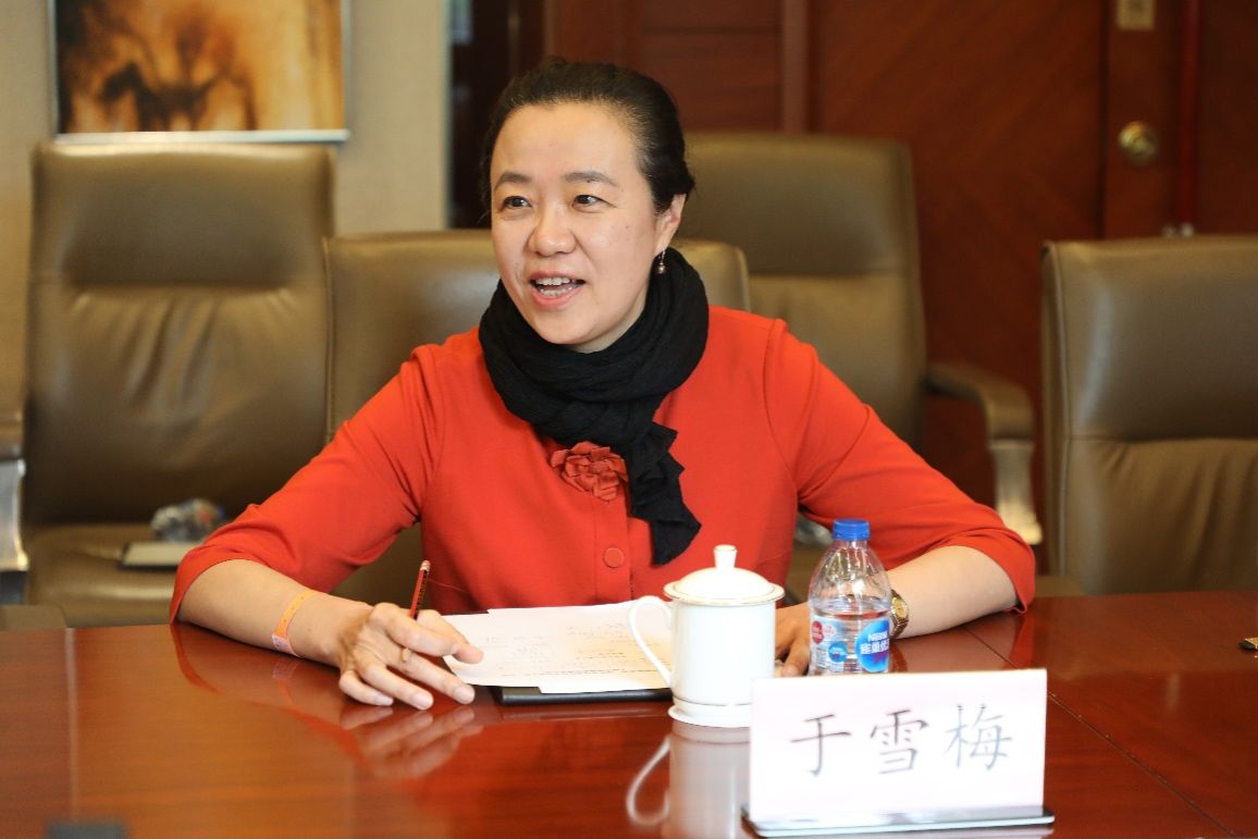 上海市政协对外友好委员会主任张小松一行来校调研-永信贵宾会217