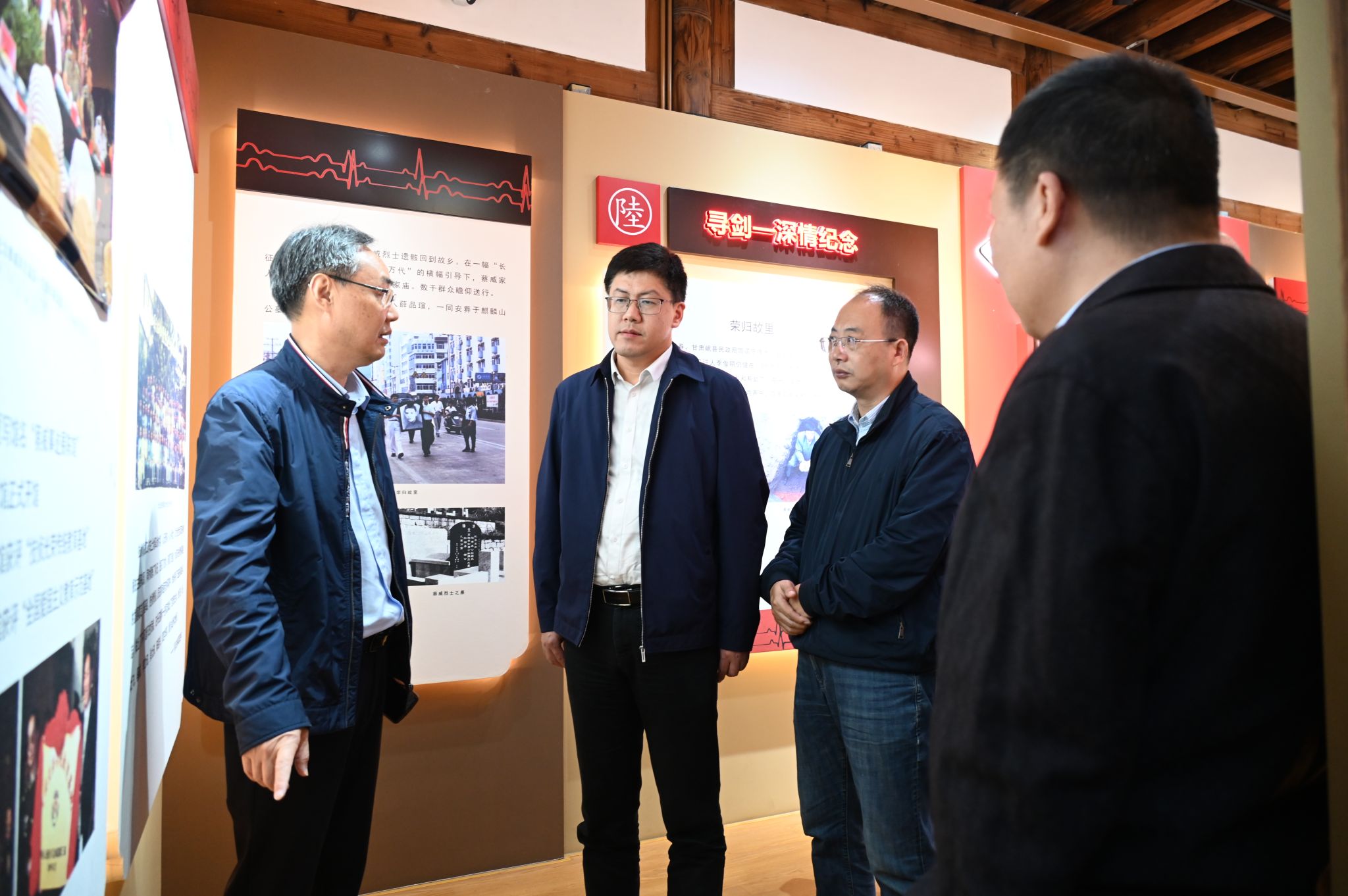 党旗照耀来时路，，，，校馆共建启新程——永信贵宾会217盘算机工程与科学学院与蔡威事迹展陈馆共建签约-永信贵宾会217