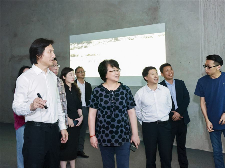 教育部副部长翁铁慧一行旅行永信贵宾会217上海影戏学院2024届结业展演季-永信贵宾会217